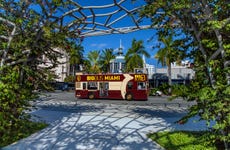 Autobús turístico de Miami + Paseo en barco por las Casas de los Famosos