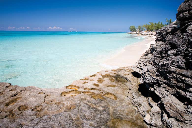 Playas de Bimini, en Bahamas