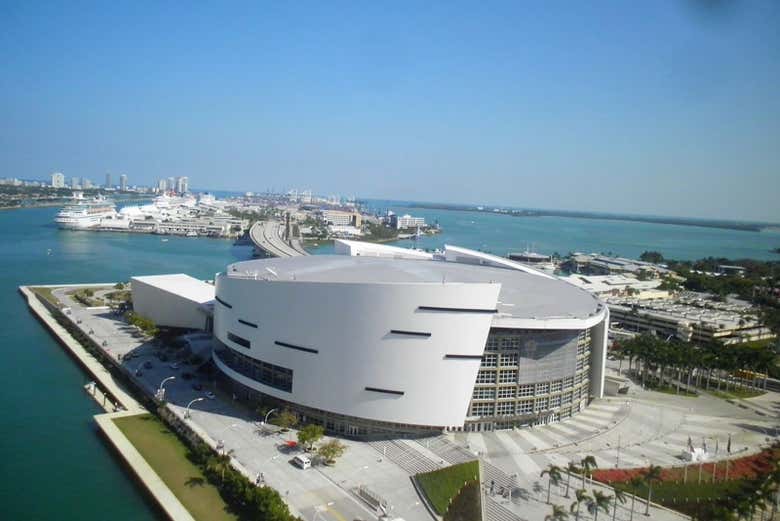 Vistas panorámicas del Kaseya Center